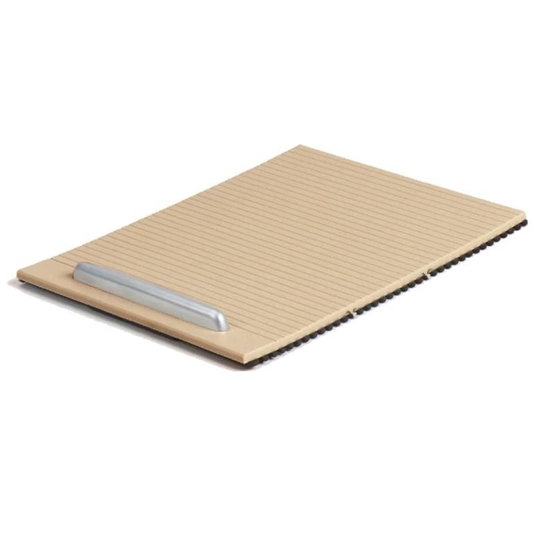 DOFABI Auto Wasserbecherhalter Abdeckung Armlehne Box Schiebeabdeckung Rollo Magotan, for, for Passat, for CC 3CD857503 Dunkelbeige Konsolen-Rollladenabdeckung von DOFABI