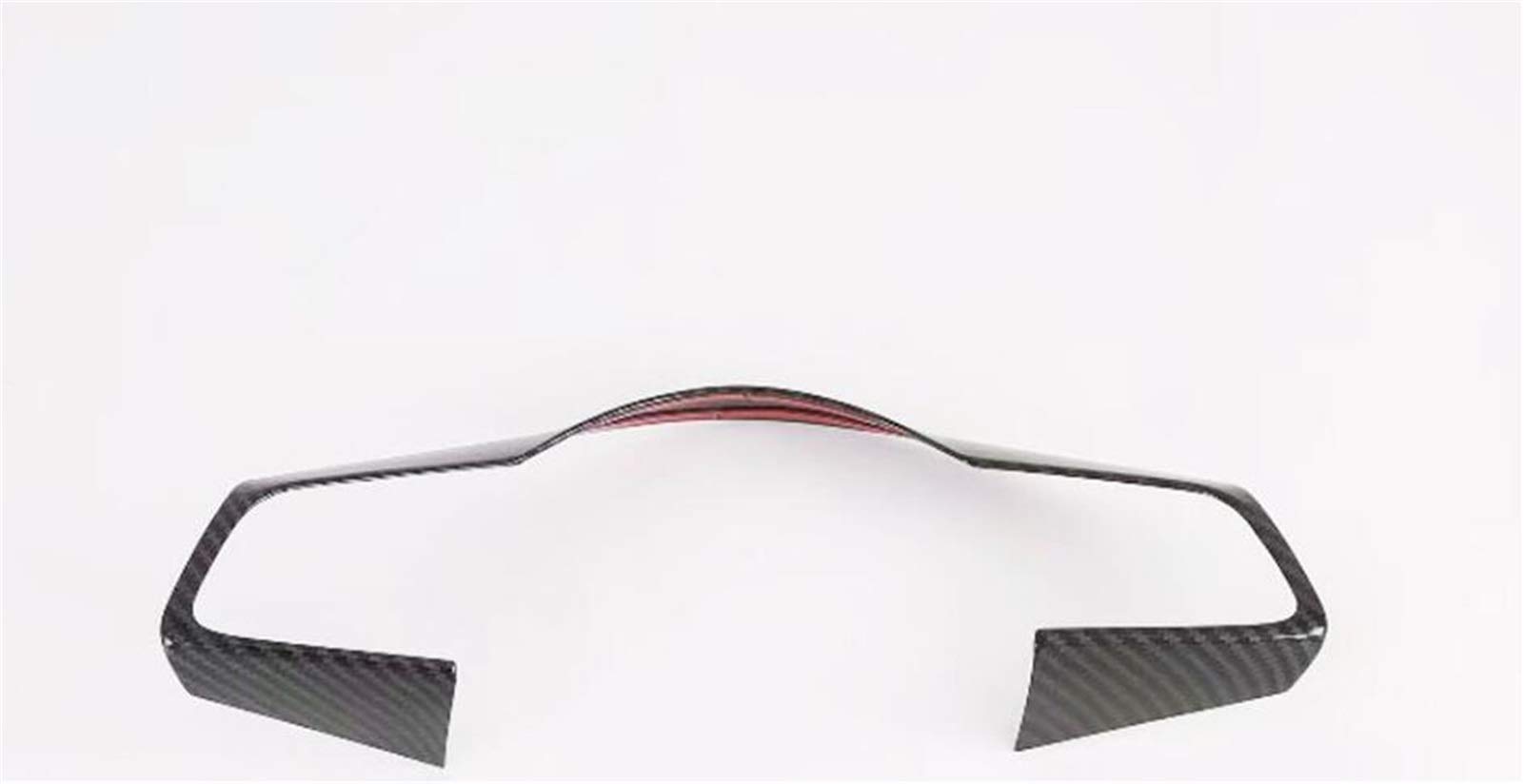 DOFABI Carbon Fiber Lenkrad Dekoration Abdeckung, for Kia, Cerato K3 Seltos 2019 2020 Lenkrad Panel Rahmen Zierabdeckung für Lenkradverkleidung(Model 2) von DOFABI