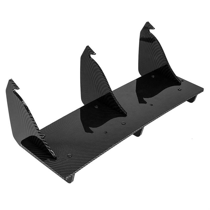 DOFABI F80 M3 Auto-Heckstoßstangen-Diffusor-Schutz, for, for F80 M3 F82 F83 M4 2015–2020, Hecklippen-Stoßstangen-Chassis-Spoiler-Deflektor Auto-Heckstoßstangendiffusor(Carbon Fiber Look) von DOFABI