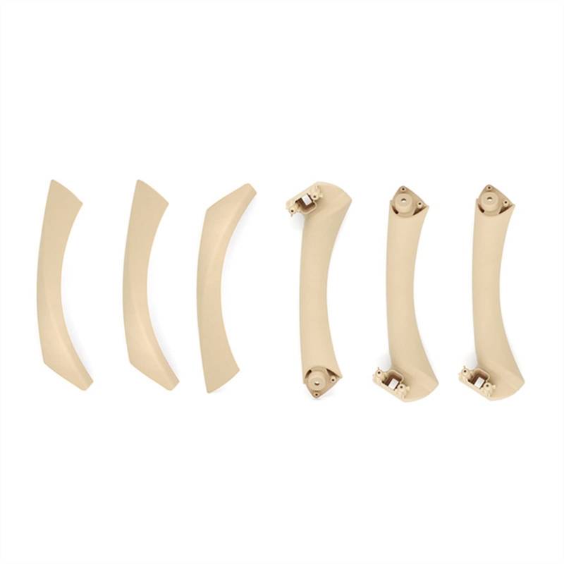 DOFABI LHD 6 Stück Auto-Innentürgriff-Zugabdeckung Ersatz, for, for 3er E90 E91 325 330 318 2005–2012 Türgriff(Beige) von DOFABI