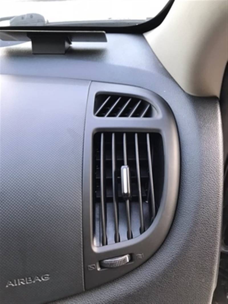 DOFABI LHD Vordere Reihe Wind Links Mitte Rechts Klimaanlage Vent Grill Outlet Panel Mit Chrom Platte, for Kia, for Forte Auslass des Klimaanlagengitters(Right) von DOFABI