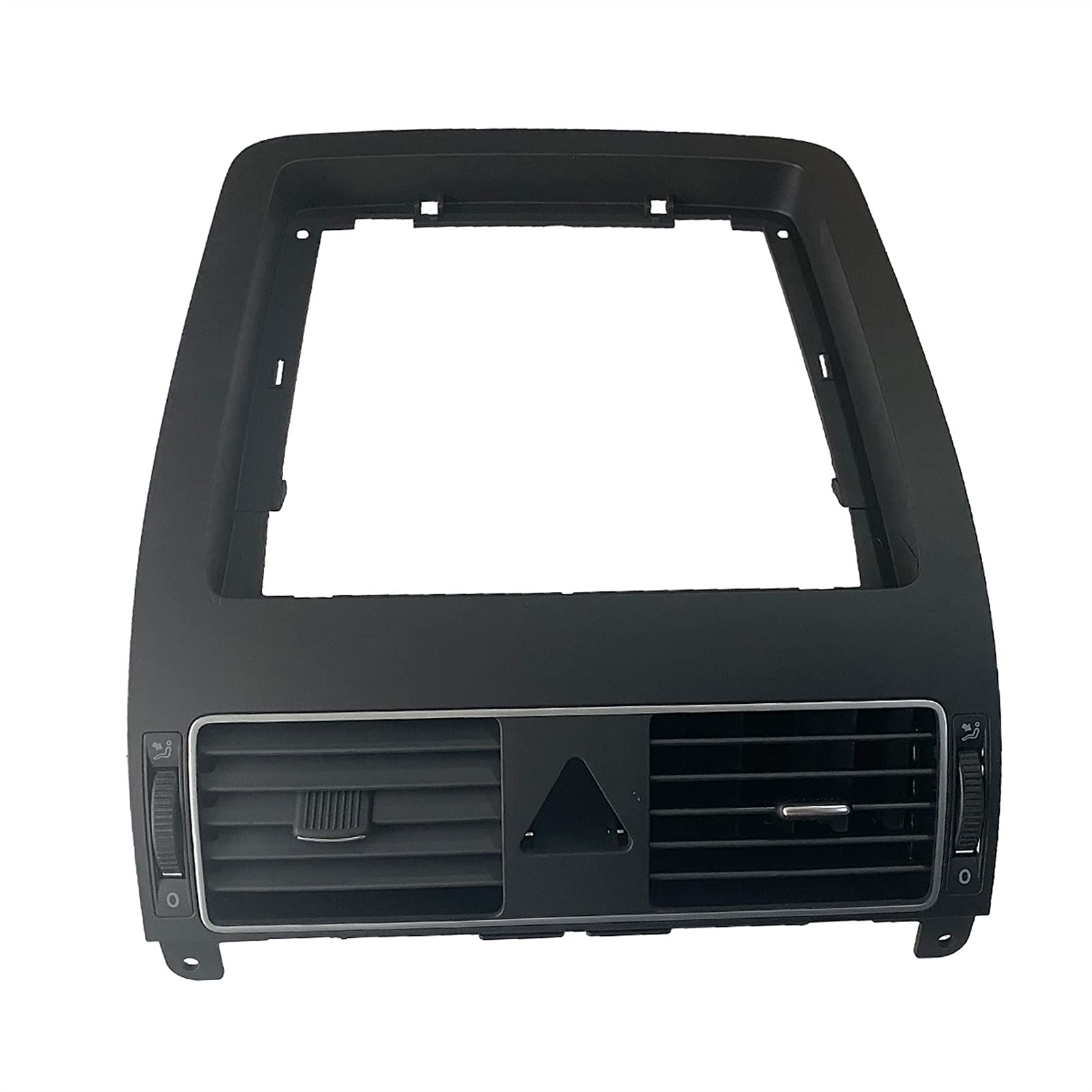 DOFABI Mittelkonsole vorne Links rechts hinten AC-Entlüftungsauslass, for VW, for Touran, for Caddy, 2003–2015 1T0819203A 1T0819704B 1T0819703 Auslass des Klimaanlagengitters(Middle-no Button) von DOFABI