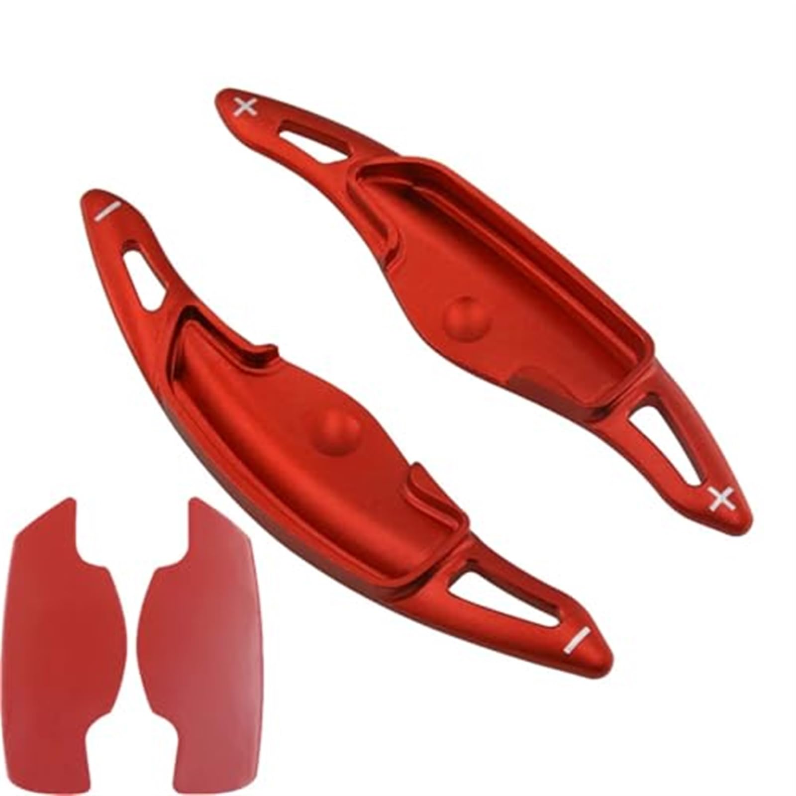 DOFABI for Hyundai, 2020 2021 2022, for Staria, for Tucson, for Sonata DN8 Grandeur, for Hybridauto-Lenkrad-Paddle-Shifter-Getriebeverlängerung Schaltwippen-Erweiterungen(Red) von DOFABI