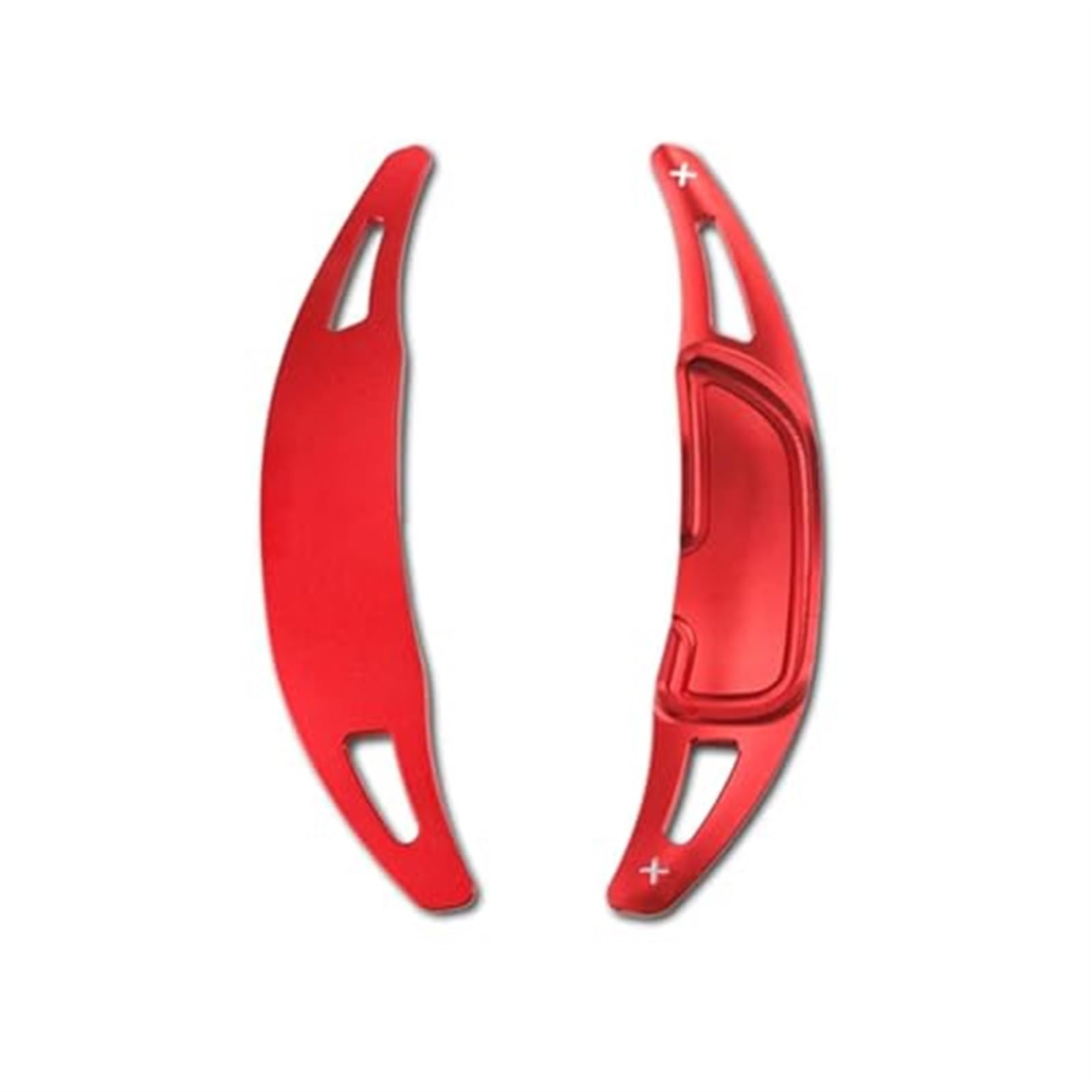 DOFABI for Mercedes-Benz, 2015+ A35 A45 A45S CLA45 S CLA35 Shooting Brake Schaltwippen verlängern Auto Lenkrad Schaltaufkleber Schaltwippen-Erweiterungen(Red) von DOFABI