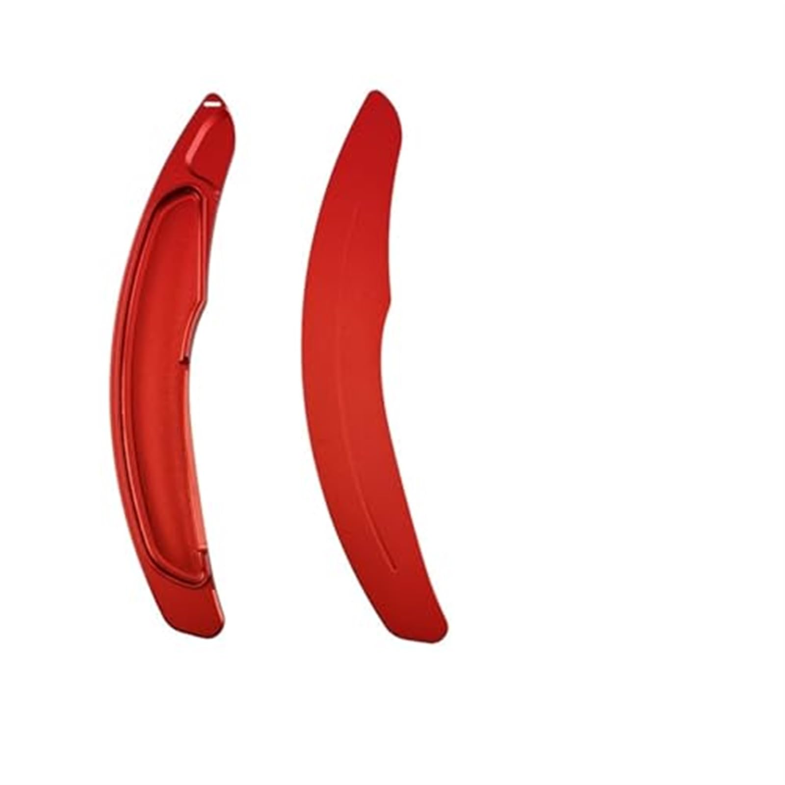 DOFABI for Mitsubishi, for Lancer, for Outlander PHEV Pajero, for Sport RVR ASX, for Delica D:5 L200 Auto-Lenkrad-Schaltwippen-Verlängerungsaufkleber Schaltwippen-Erweiterungen(Type B Red) von DOFABI