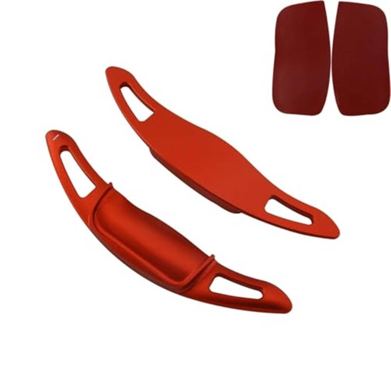 DOFABI for Suzuki, for Across, for Plug-in, for Hybrid PHEV 2021 2022 2023 Auto Lenkrad Schaltwippen Getriebe Verlängerung Aufkleber Zubehör Schaltwippen-Erweiterungen(Red) von DOFABI