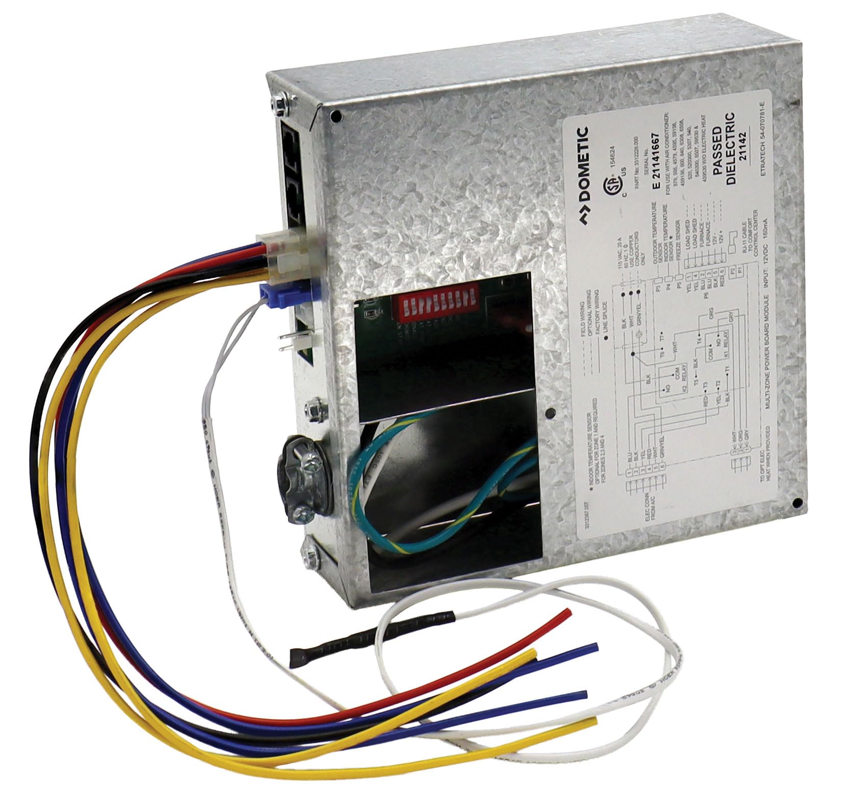 DOMETIC 961005382 Steuersatz, Heiz-/Kühlrelaisbox für CCCII-Thermostat von DOMETIC