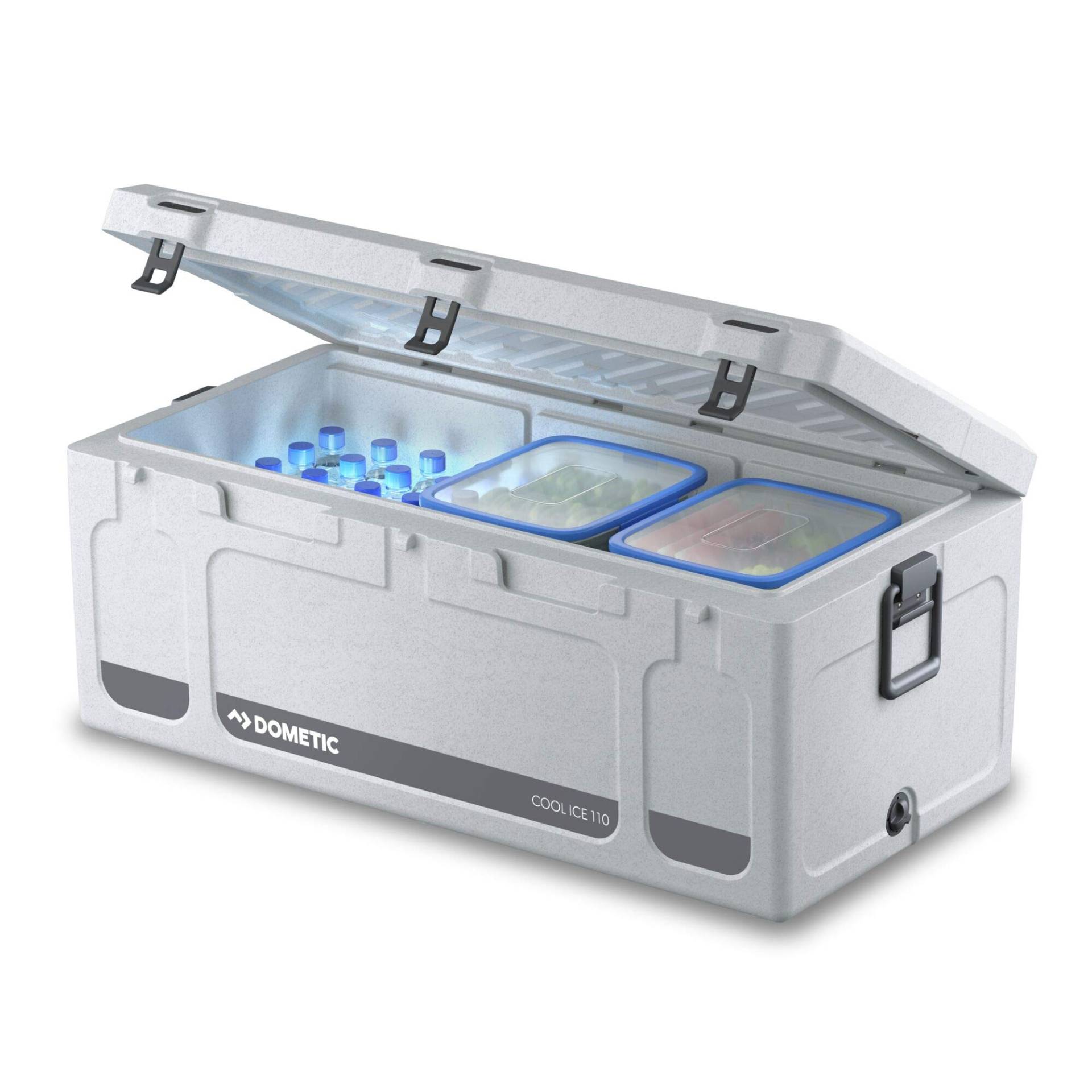 DOMETIC Cool-Ice CI 110, tragbare Passiv-Kühlbox / Eisbox, 111 Liter, für Auto, Lkw, Boot oder Camping, Ideal für Angler und Jäger von DOMETIC