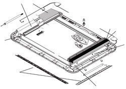 Dometic Heki 3 + 4 Verdunklungsrollo (montagefertig) von DOMETIC