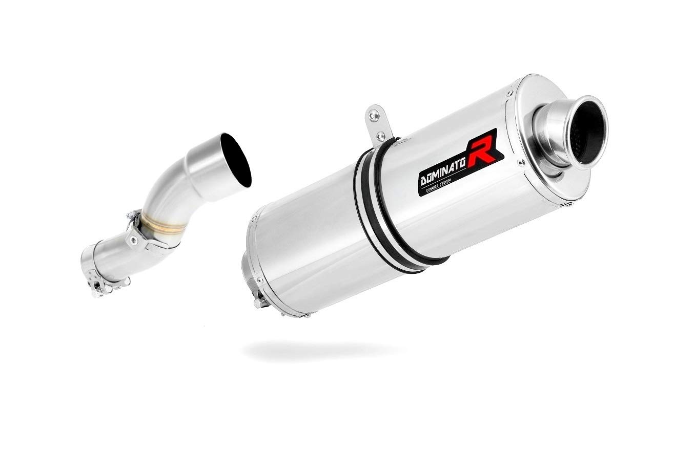 690 SMC Auspuff Oval Endschalldämpfer Dominator Exhaust Racing Slip-on 2008 2009 2010 2011 von DOMINATOR EXHAUST SYSTEM