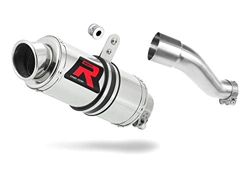 Auspuff CB 500 F GP I Endschalldämpfer Dominator Exhaust Racing Slip-on 2016 2017 2018 2019 von DOMINATOR EXHAUST SYSTEM