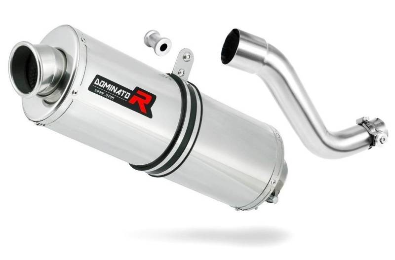 CRF 250 Rally Auspuff Oval Endschalldämpfer Dominator Exhaust Racing Slip-on 2017 2018 2019 von DOMINATOR EXHAUST SYSTEM