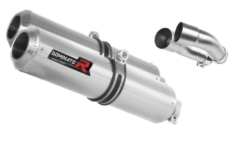 DOMINATOR Auspuff Endschalldämpfer GP kompatibel mit MT 01 1700 2005-2012 von DOMINATOR EXHAUST SYSTEM