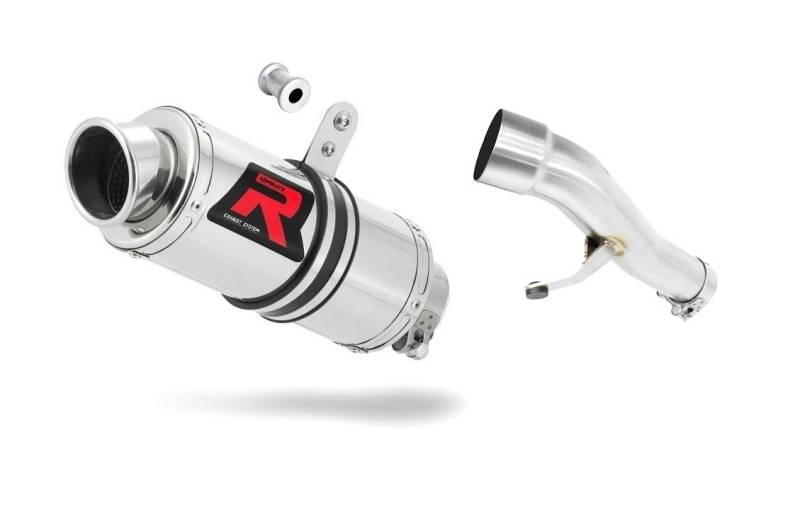 DOMINATOR Auspuff Endschalldämpfer GP1 passend für CB 500 1993-2003 von DOMINATOR EXHAUST SYSTEM