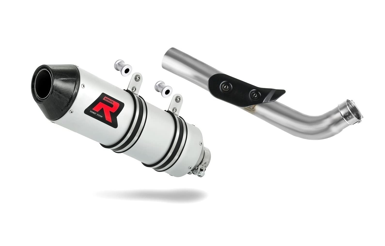 DOMINATOR Schalldämpfer Auspuff MX2 kompatibel mit RAPTOR 700 R 2015-2021 von DOMINATOR EXHAUST SYSTEM