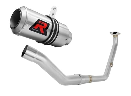 DOMINATOR Auspuffanlagen Schalldämpfer GP kompatibel mit MT 125 2021-2022 von DOMINATOR EXHAUST SYSTEM