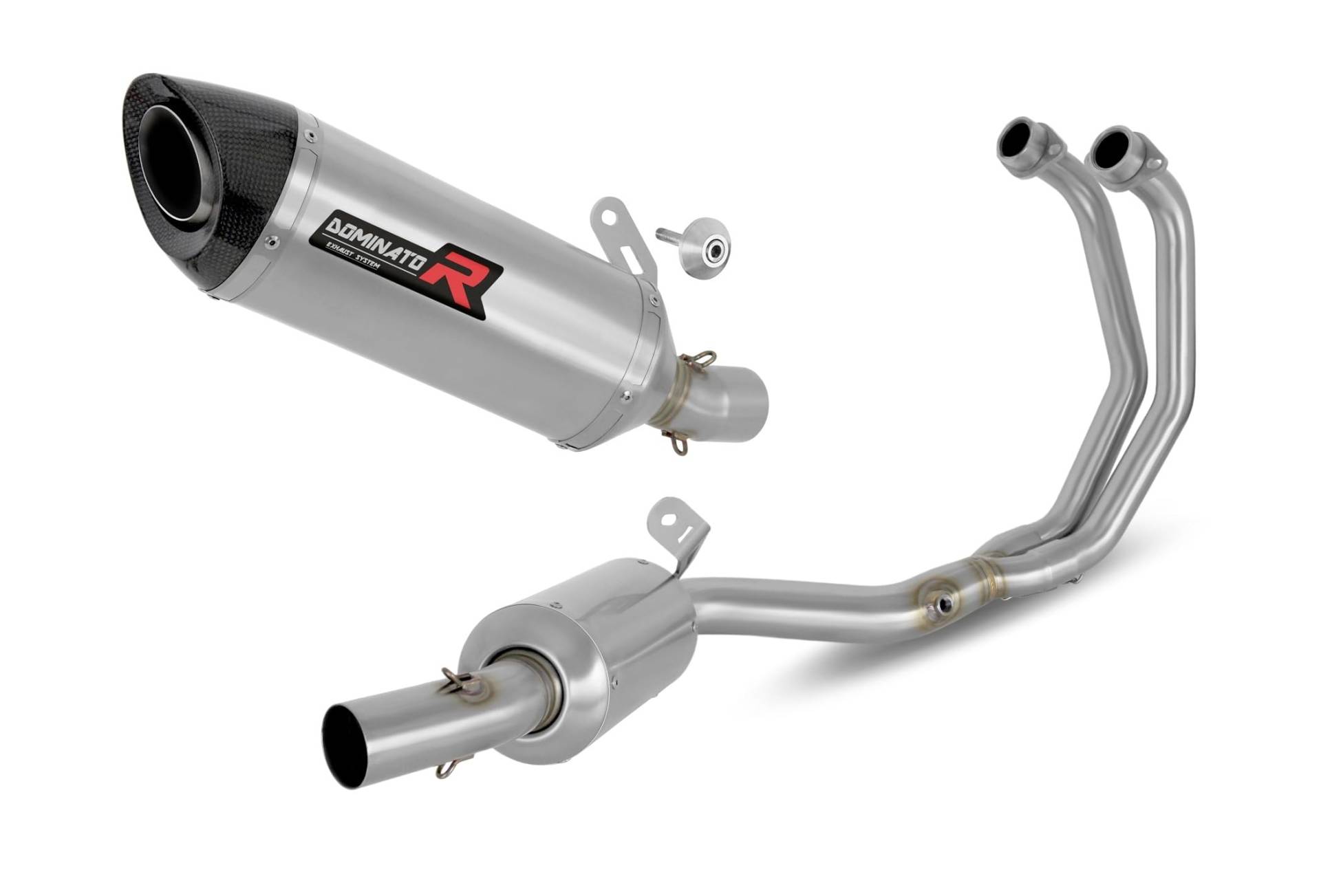 DOMINATOR Auspuffanlagen Schalldämpfer HP8 kompatibel mit YZF - R3 2022 von DOMINATOR EXHAUST SYSTEM