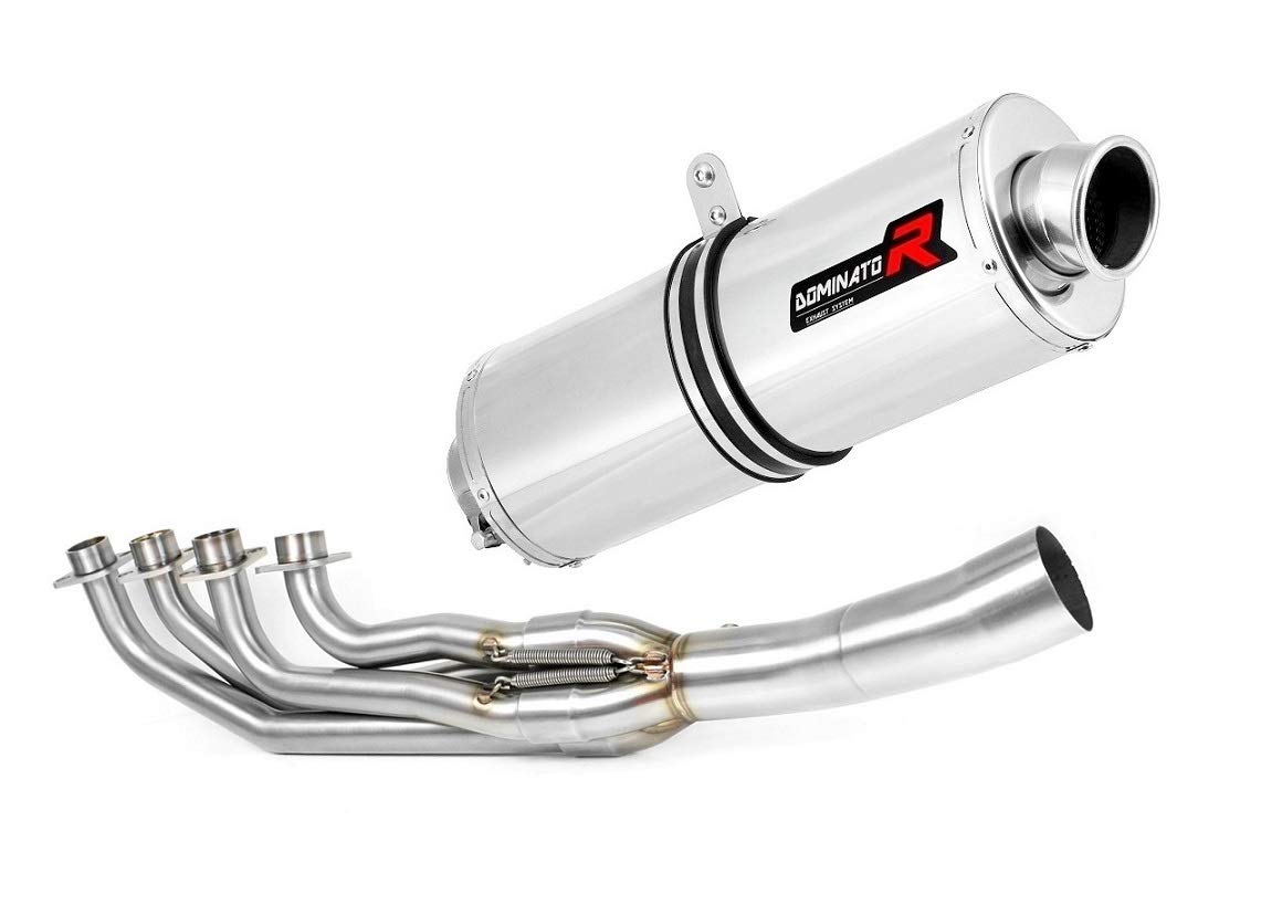 DOMINATOR Auspuffanlagen Schalldämpfer OV kompatibel mit K1200RS 2001-2003 von DOMINATOR EXHAUST SYSTEM