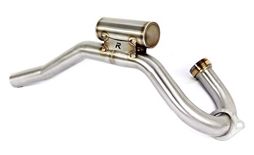 DOMINATOR Head Pipe Header Collector with PowerBomb compatible with CRF 250 Rally 2017-2019 von DOMINATOR EXHAUST SYSTEM