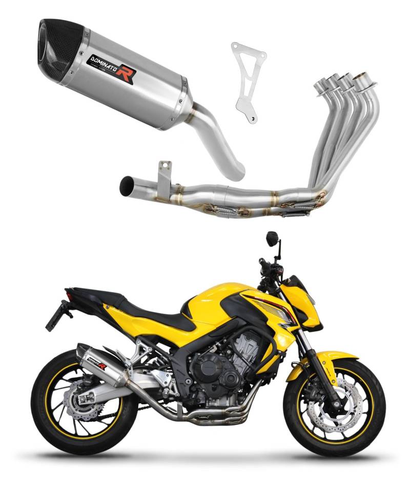 DOMINATOR Komplette Linie Auspuffkrümmer HP1 passend für CBR 650 F 2014-2018 von DOMINATOR EXHAUST SYSTEM