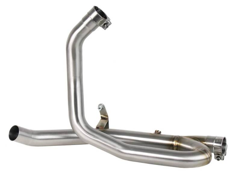 DOMINATOR Racing Down Pipe Mid Pipe kompatibel mit SV 650 2016-2022 von DOMINATOR EXHAUST SYSTEM