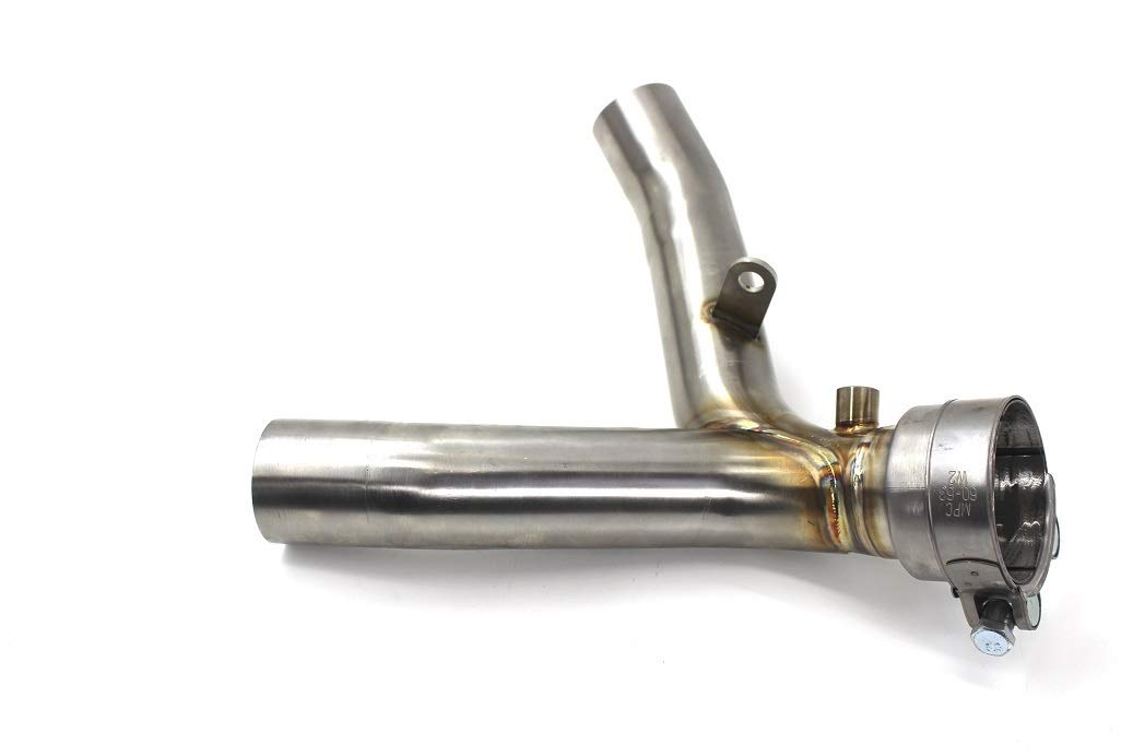 DOMINATOR Racing Downpipe Mid Pipe kompatibel mit GSXR 1000 K7 K8 2007–2008 von DOMINATOR EXHAUST SYSTEM