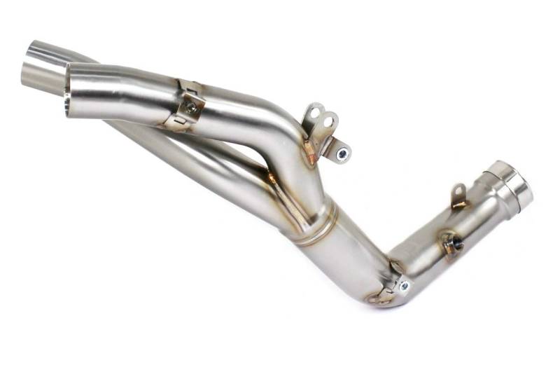 DOMINATOR Racing Downpipe Mid Pipe kompatibel mit YZF R1 1000 RN19 2007–2008 von DOMINATOR EXHAUST SYSTEM