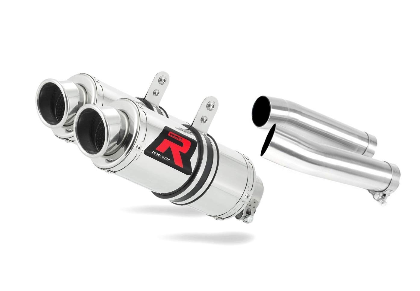 DOMINATOR Schalldämpfer Auspuff GP1 kompatibel mit Tuono 1000 R 2006-2010 von DOMINATOR EXHAUST SYSTEM