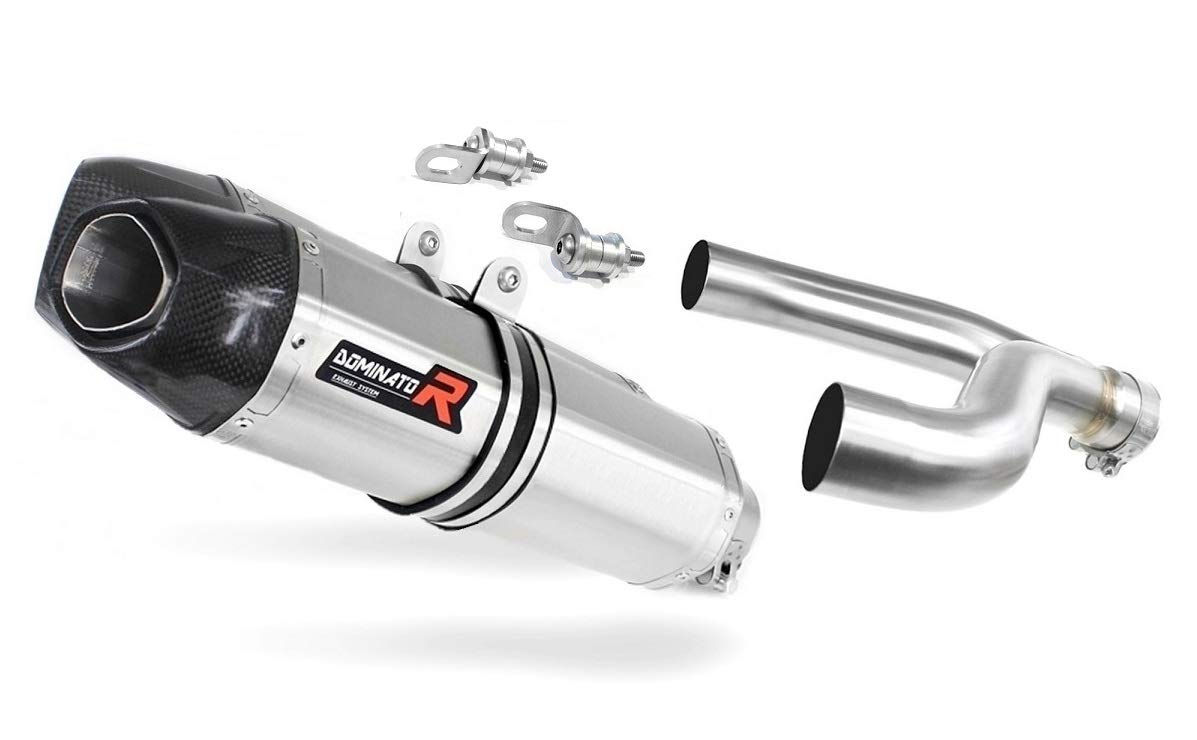 DOMINATOR Schalldämpfer Auspuff HP1 kompatibel mit SL 750 Shiver 2007-2016 von DOMINATOR EXHAUST SYSTEM