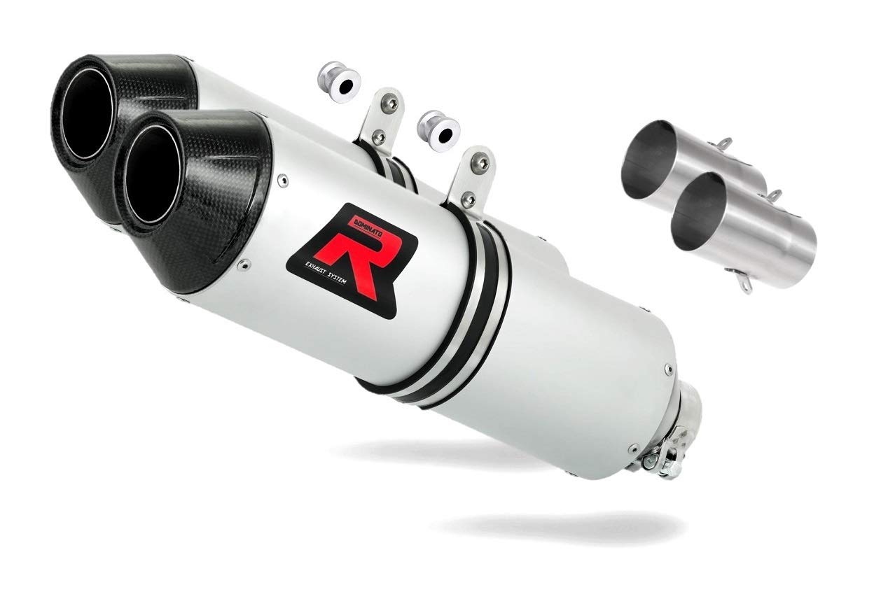 DOMINATOR Schalldämpfer Auspuff MX2 kompatibel mit 640 LC4 SUPERMOTO 2005-2006 von DOMINATOR EXHAUST SYSTEM