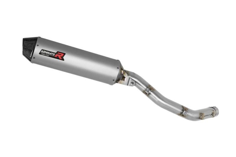 Dominator Auspuff MX2, kompatibel mit Tenere 700 2021-2023 von DOMINATOR EXHAUST SYSTEM