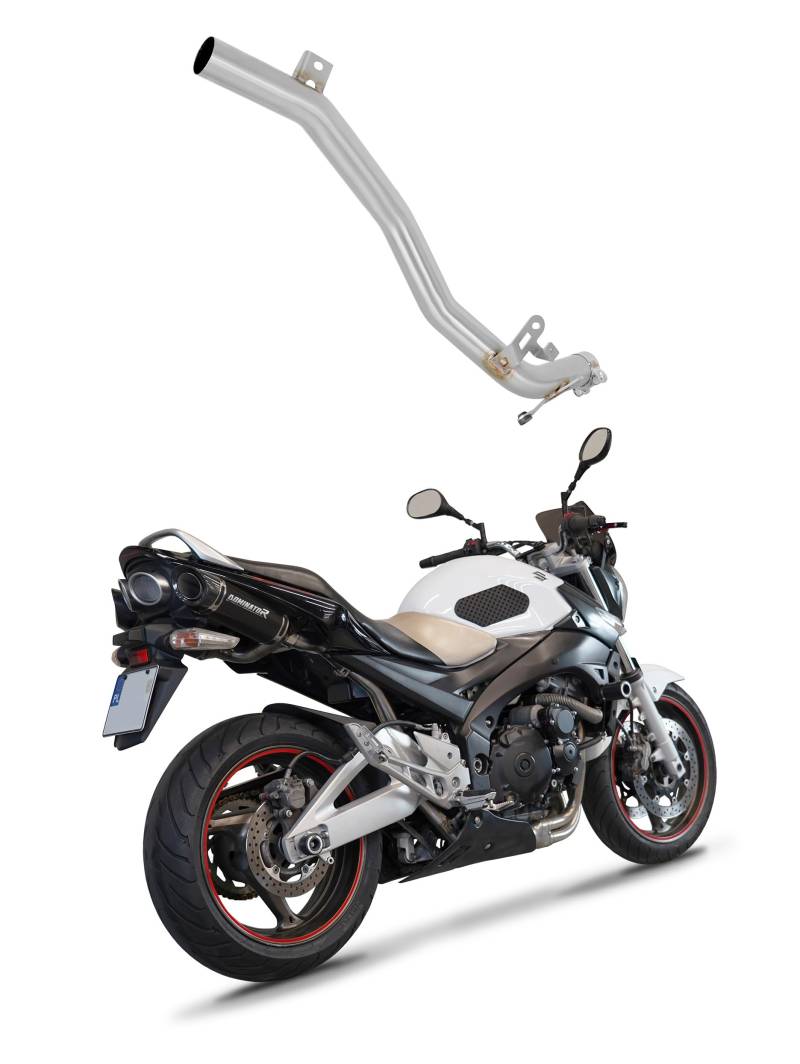 DOMINATOR Zentralstutzen kompatibel mit GSR 600 2006-2011 von DOMINATOR EXHAUST SYSTEM