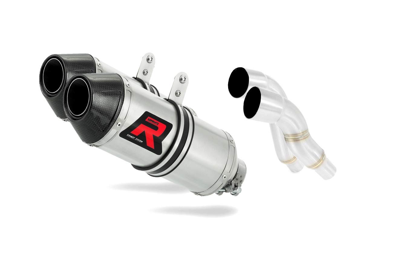 Dominator HP3 Endschalldämpfer Auspuff passend für Street Triple 675 07-12 2007-2012 + DB KILLER von DOMINATOR EXHAUST SYSTEM