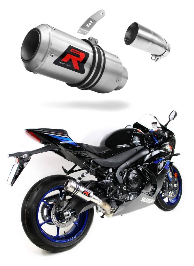 GSXR GSX-R 1000 L7-L9 Auspuff GP Schalldämpfer Dominator Exhaust Racing Slip-on 2017 2018 2019 von DOMINATOR EXHAUST SYSTEM