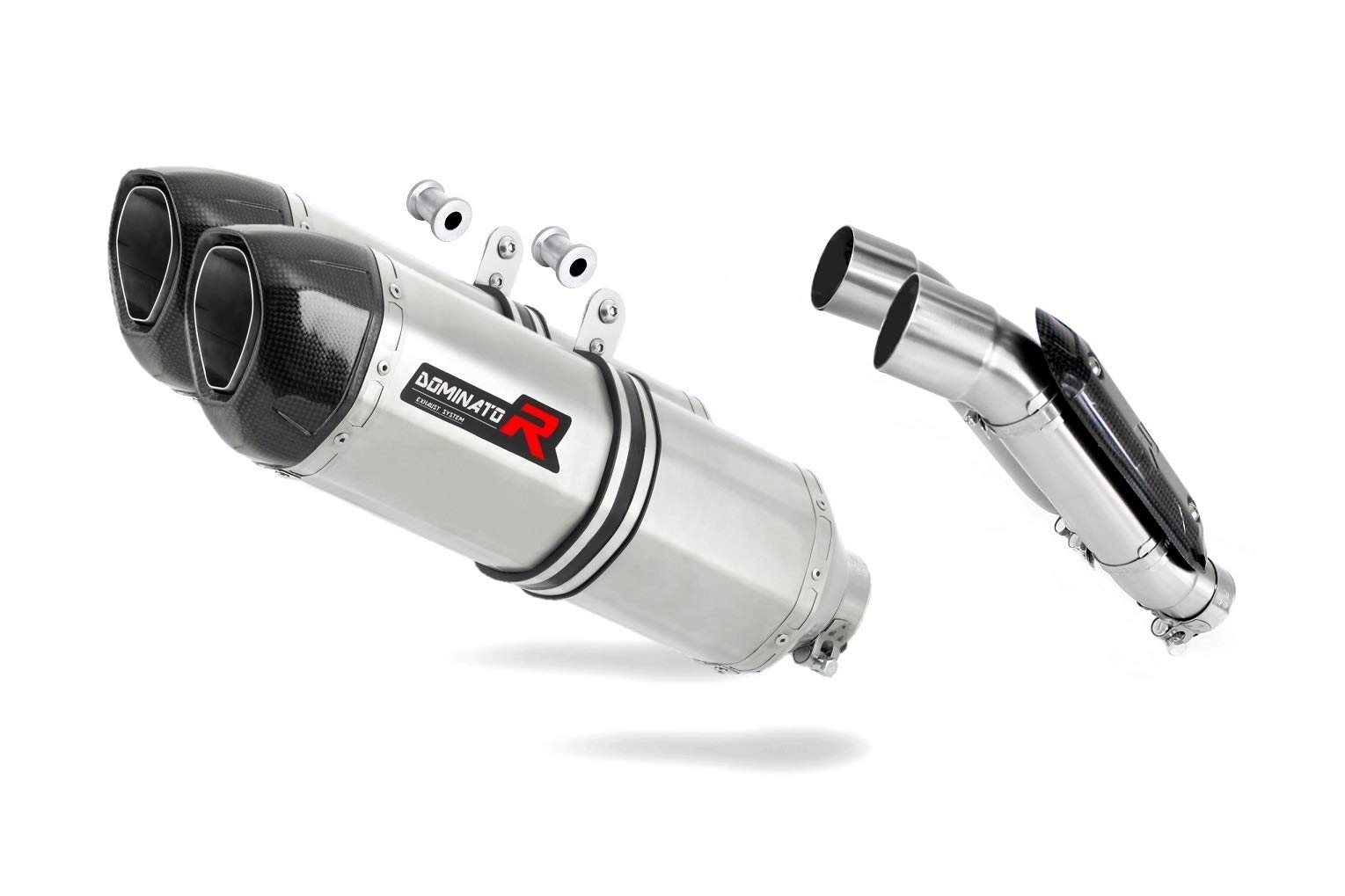 TRX 850 Auspuff HP1 Carbon Endschalldämpfer Dominator Exhaust Racing Slip-on 1995 1996 1997 1998 1999 2000 von DOMINATOR EXHAUST SYSTEM