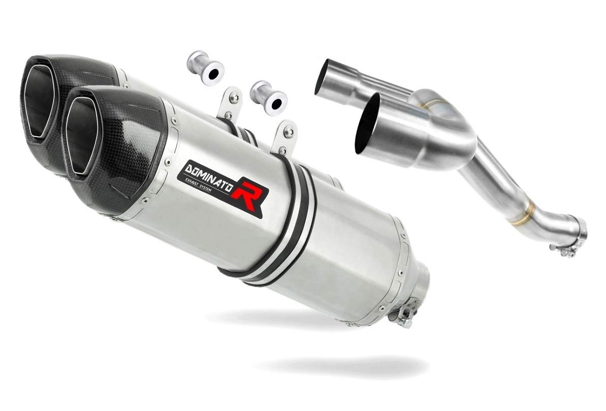 DOMINATOR Schalldämpfer Auspuff HP1 kompatibel mit XT 660 Z TENERE 2008-2016 von DOMINATOR EXHAUST SYSTEM