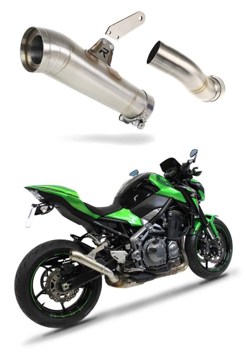 Z900 Z 900 Auspuff GP II Endschalldämpfer Dominator Exhaust 2017 2018 2019 von DOMINATOR EXHAUST SYSTEM