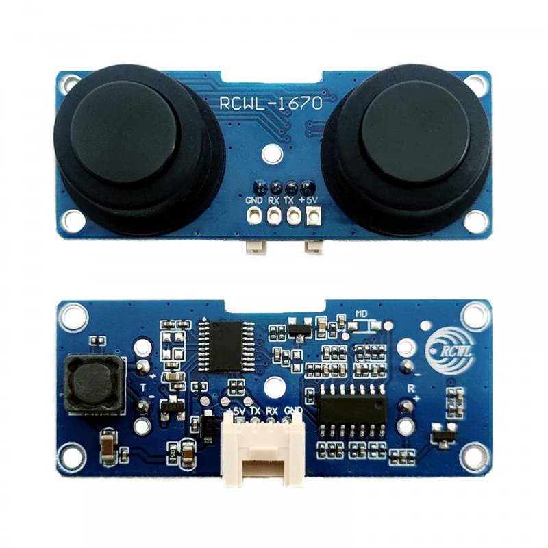 Ultraschall-Entfernungsmodul, RCWL-1670 400cm/13 Fuß separates Entfernungsmesser-Transceiver, Wasserdichter Ultraschall-Ausgangsmessmodul von DONGKER