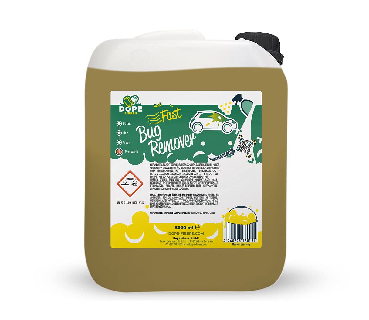 DOPE FIBERS FastBugRemover Insektenentferner (5000ml) von DOPE FIBERS