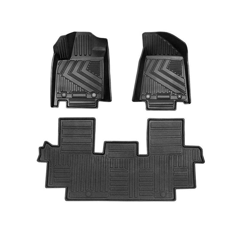 3D TPE LHD Boden Auto Matte Kompatibel Mit Pathfinder 2013 2014-2020 Auto Boden Liner Tray Fuß Pad Teppich Matte Auto Zubehör von DOPQNYLZW