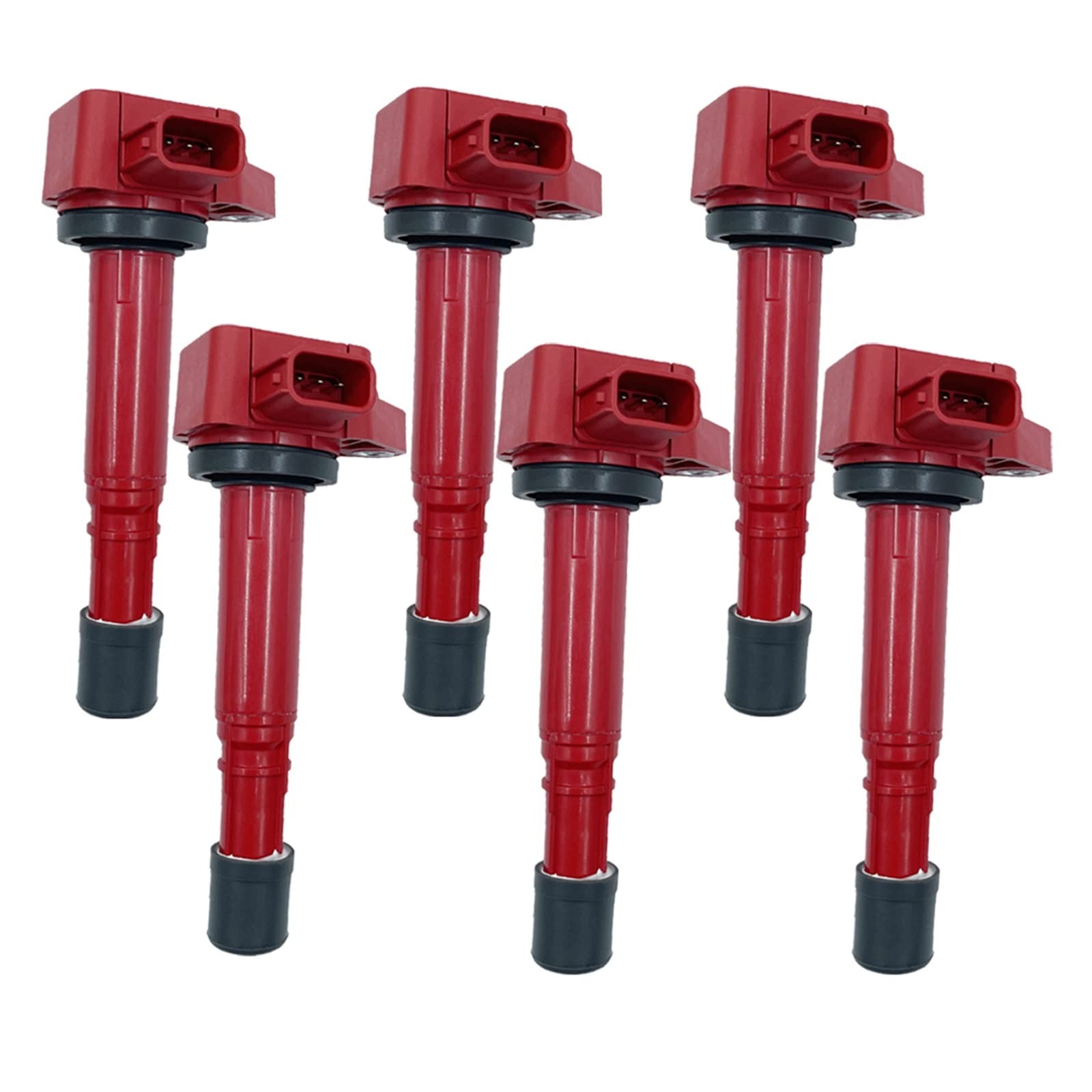 6PCS ARKAUTO HIGH ENERGY RED IGNITION COIL 30520-PGK-A01 UF400 Compatible With ACURA EL MDX PILOT RIDGELINE SATURN VUE 3.5 3.7 V6 von DOPQNYLZW