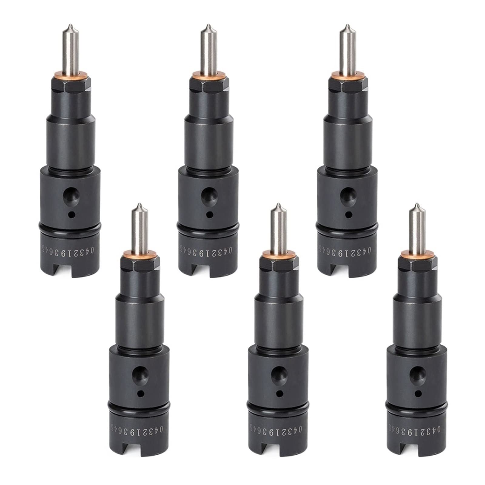 6pcs OEM 3944200 0432193645-825 0432-193-645 Injektoren kompatibel mit Cummins ISB 5.9L Dieselkraftstoffdüse 0432193645 Autoteile von DOPQNYLZW