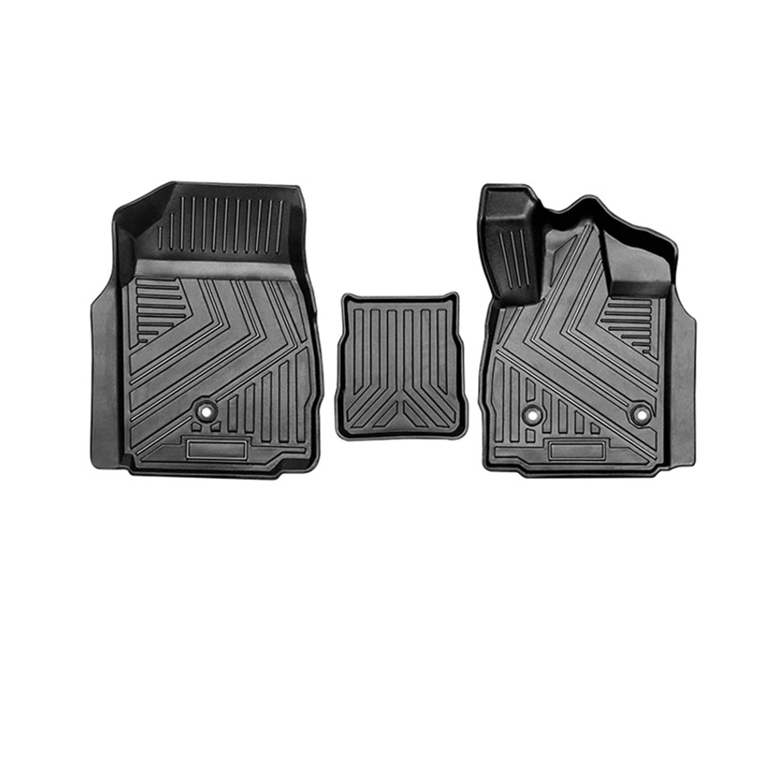 Auto Boden Liner Tray Vellfire AH30 Auto Boden Fuß Matte Von Zubehör 3D TPE RHD Kompatibel Mit Alphard 30 2015 2016 2017 2019 2020(RHD 3pcs) von DOPQNYLZW