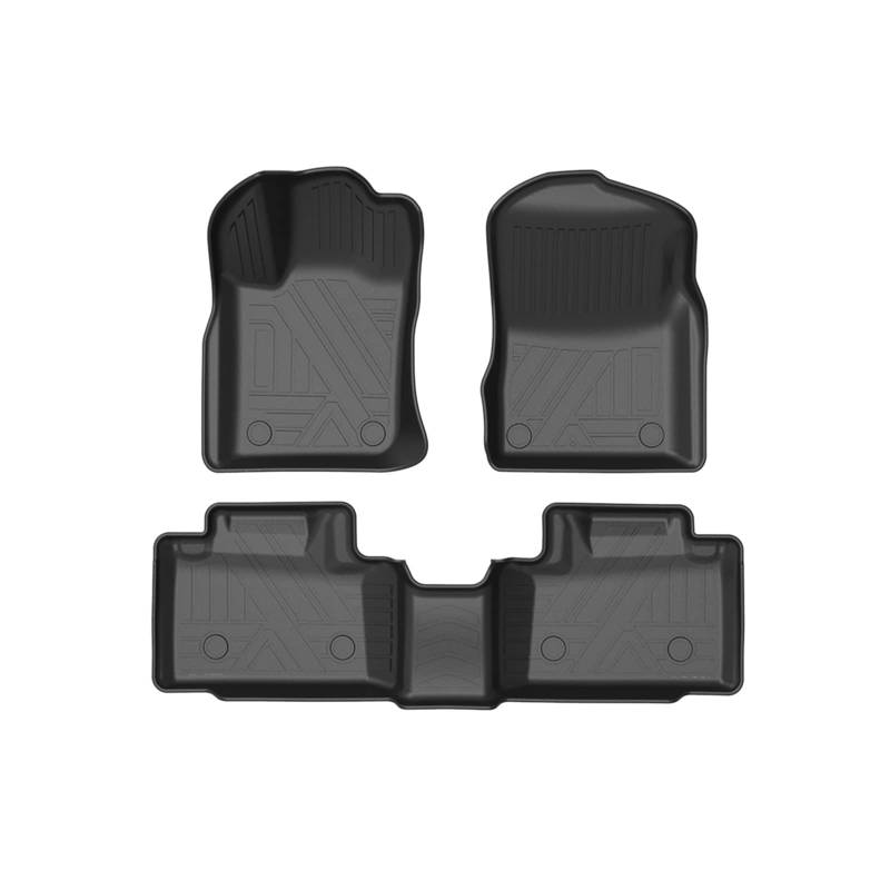 Auto Fußmatten Allwetter TPE Fußmatten Geruchlose Pad Matte Innen Zubehör Kompatibel mit Jeep Grand Cherokee WK2 2011-2020 von DOPQNYLZW