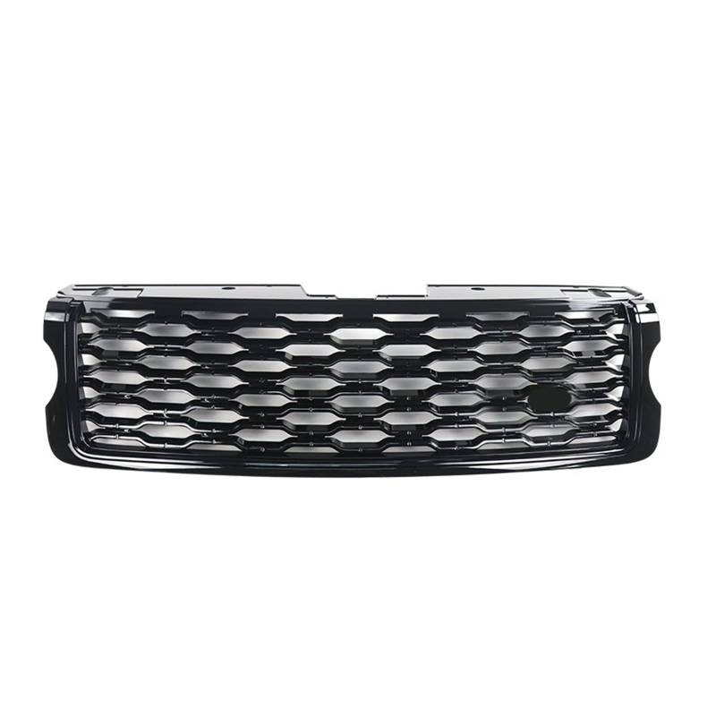 Car Front Bumper Grille Compatible With Land Rover Range Rover Vogue L405 Grill 2013-2017 Upgrade To 2018 Mesh Grills Style(All black) von DOPQNYLZW