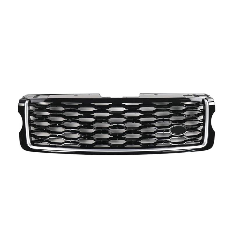 Car Front Bumper Grille Compatible With Land Rover Range Rover Vogue L405 Grill 2013-2017 Upgrade To 2018 Mesh Grills Style(Black grill) von DOPQNYLZW