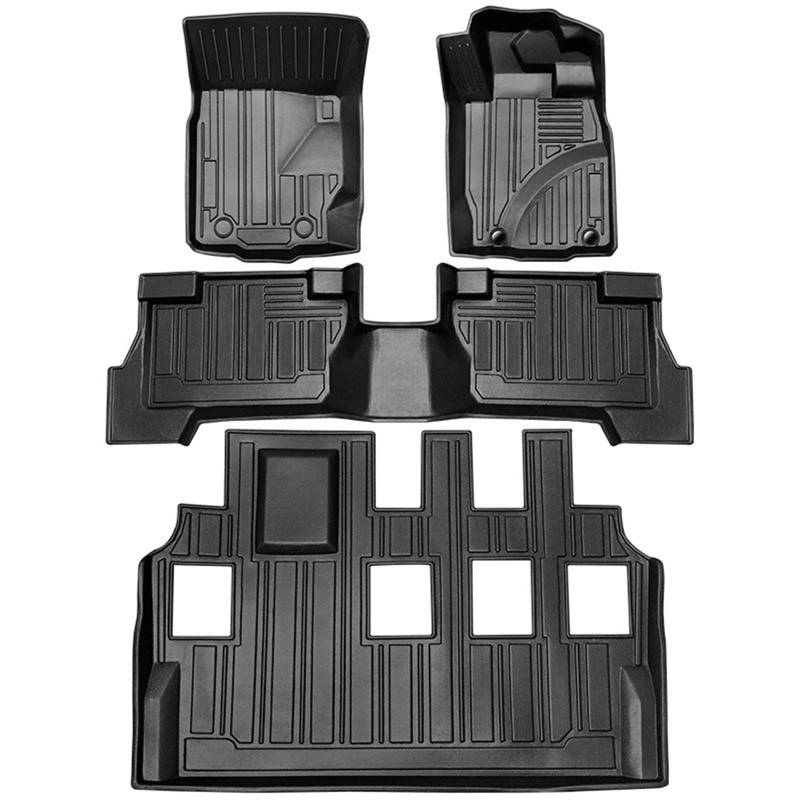 Compatible With Mitsubishi Pajero 2021 2022 Car Bodenmatten TPE Wasserdicht Vollständig Surrounded Dustproof Fuß Pad Auto Matten Recht Hand Lenkung von DOPQNYLZW