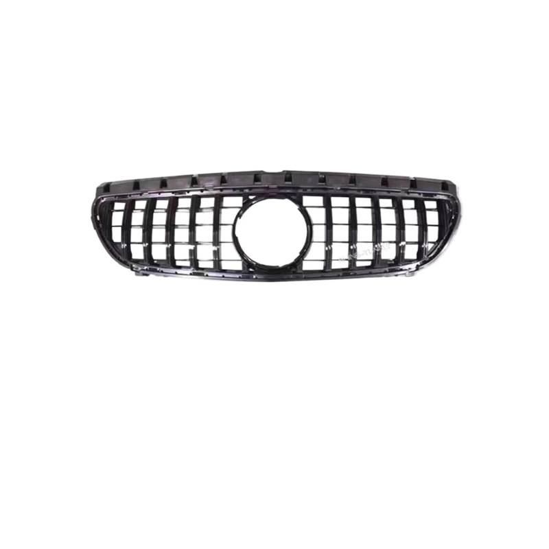 Diamond Grille for KLASSE B W246 Frontstoßstange, GT Grill Frontstoßstange, Schwarz und Silber, B180, B200, B250, B220, 2012-2014,2015-19(GT black 15-19) von DOPQNYLZW