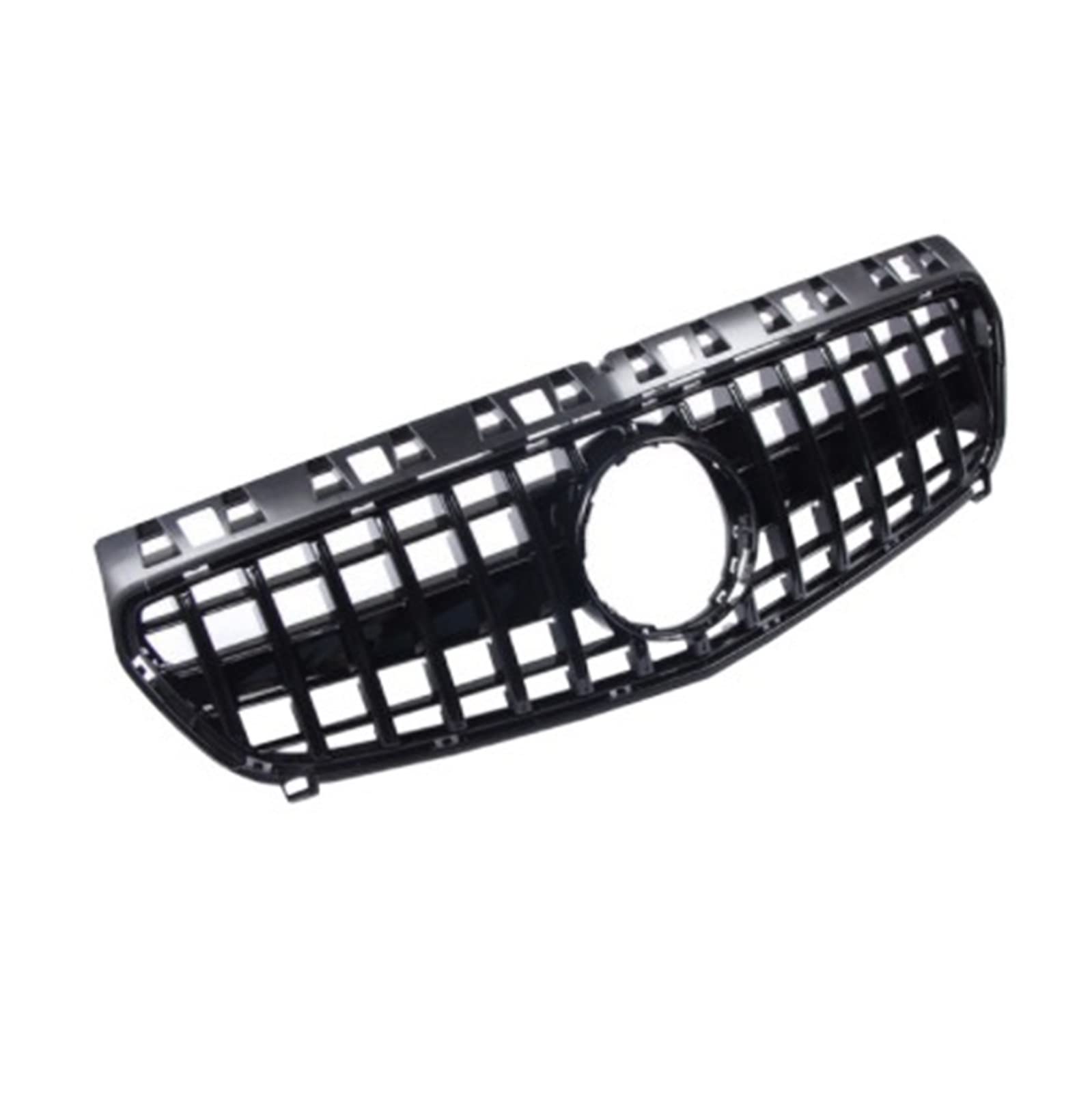 For A Class W176 2013-2015 Year A45 GT Diamond Grille A45 A180 A200 A260 Front Bumper(GT2 Black) von DOPQNYLZW