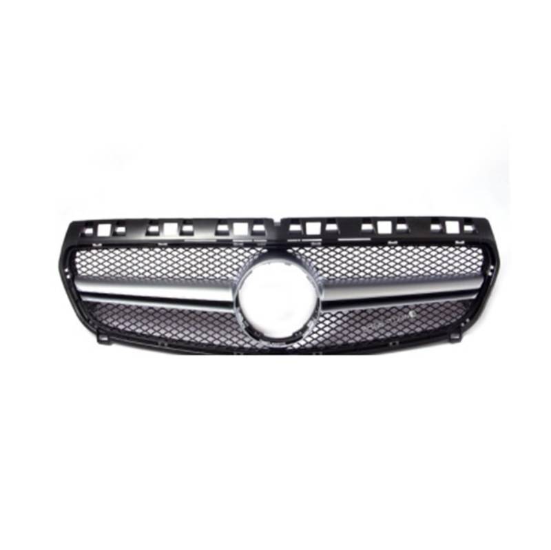 For EIN Klasse W176 2013-2015 Jahre A45 GT Diamond Grille A45 A180 A200 A260 Frontstoßstange (AMG Silver) von DOPQNYLZW